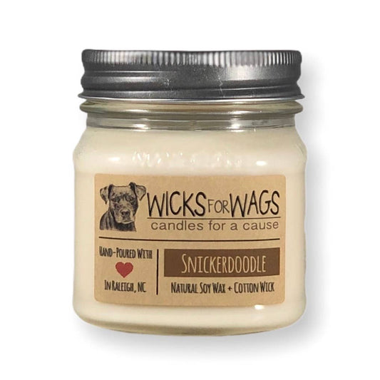 Snickerdoodle | 8 oz Standard Mason Jar Soy Candle